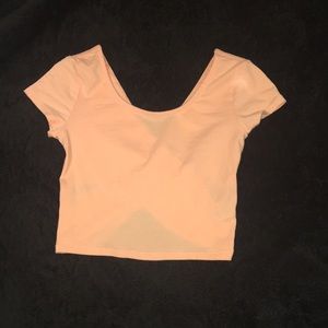 Orange Crop top